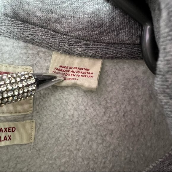 Levi's hoodie sweater relaxed fit Classic Gray Hoodie Sweater - Picture 6 of 7